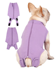 Caslfuca combinaison post-chirurgie pour chien avec fermeture arrière pratique.