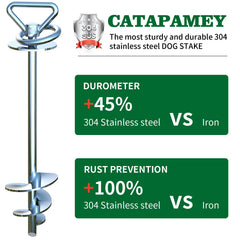 Catapamey câble en acier inox 304, durable et résistant à la corrosion.