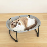 CatAve hamac-chat design ovale, espace repos confortable favorisant les siestes
