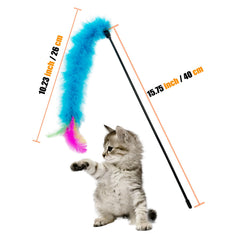 CATENEED matériaux plumes et plastique, jouets légers et durables