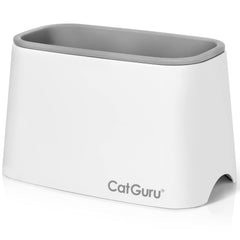 CatGuru porte-pelle litière blanc pour un coin propre et organisé.