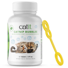Catit Bulles d’Herbe à Chat en action – jeux extérieurs pour éveil et exercice