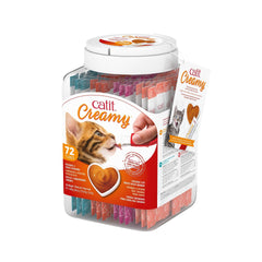 Catit Creamy tubes hydratation, friandise hydratante pour chats.