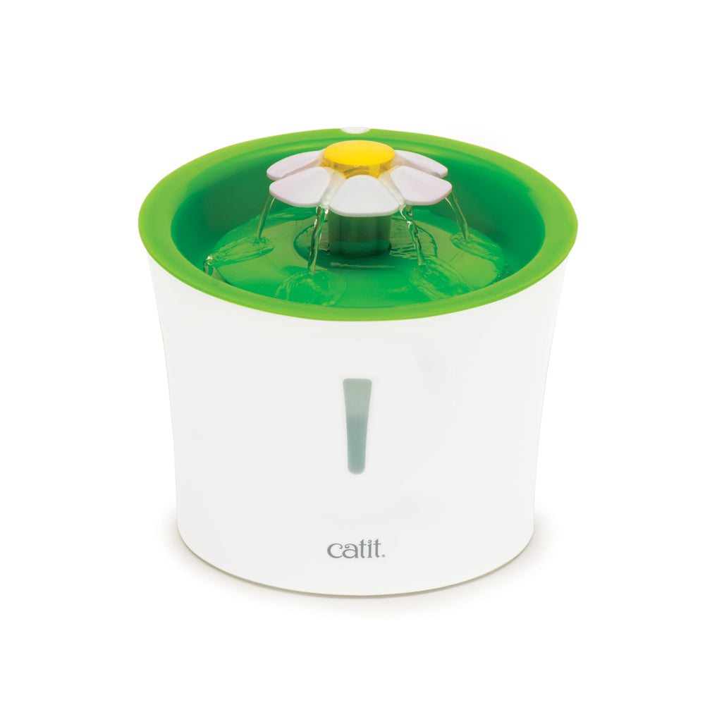 Catit fleur-fontaine: eau fraîche et 3L grâce à trois réglages.