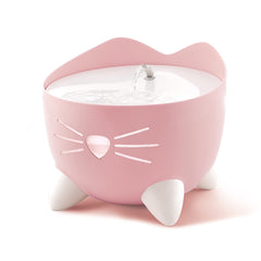 Catit PIXI fontaine-chat flux doux: favorise hydratation régulière des chats.