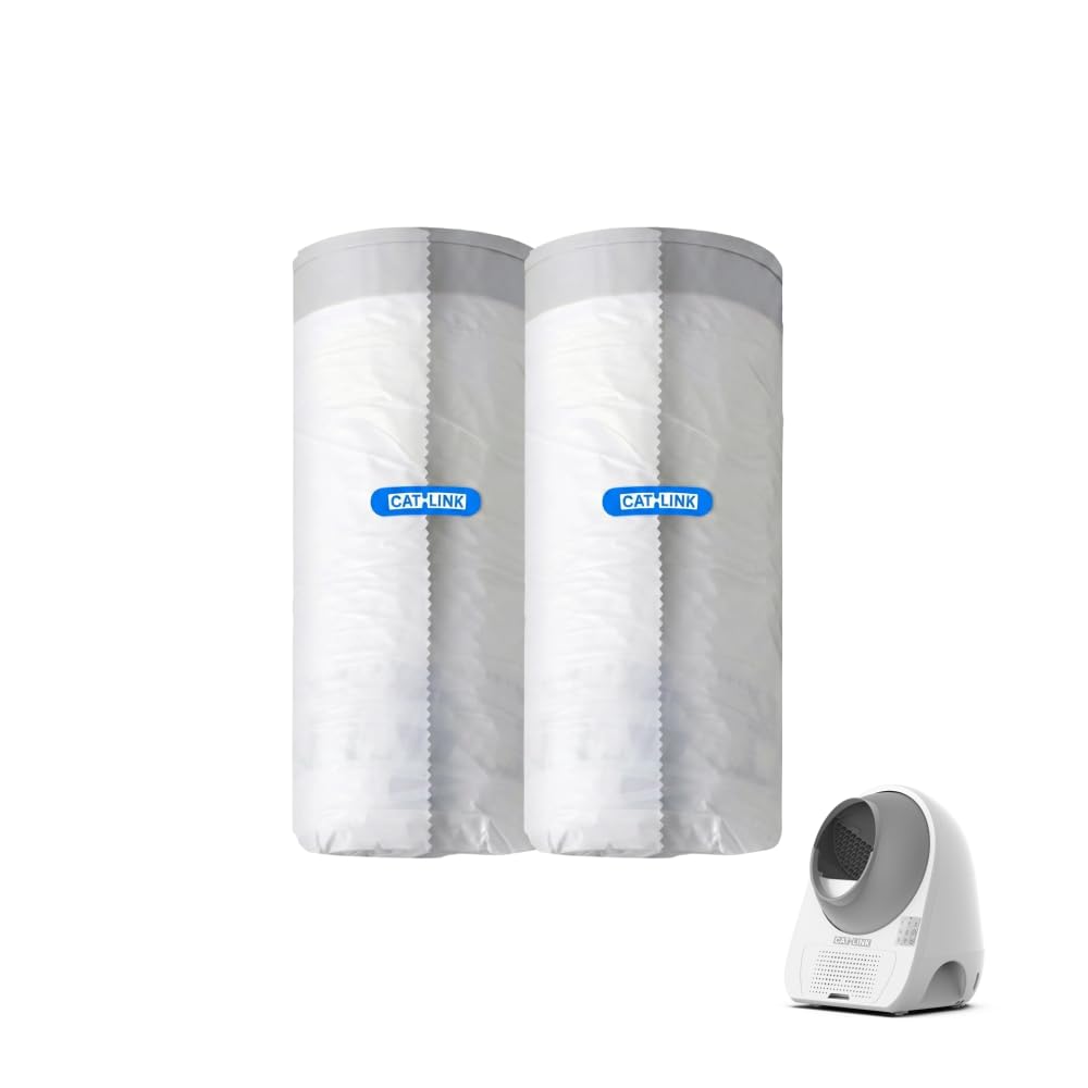 CATLINK sacs-poubelle 40-pack compatibles Scooper Young et Luxury Pro pour litière propre