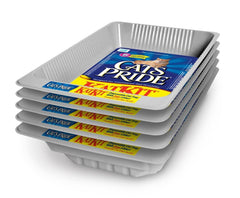 Cat's Pride Oil Dri C01660 – Pack de 5 bacs à litière jetables