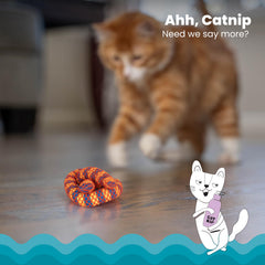 Catstages Plaque Away Pretzel : textures dentaires variées, encouragent un jeu interactif et stimulant.
