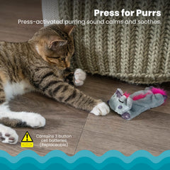 Mécanisme de ronronnement amovible Catstages Purr Pillow pour lavage pratique.