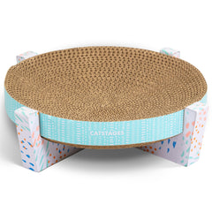Catstages Scratch, Snuggle & Rest – griffoir-élevé pour percher et jouer.
