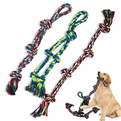 Cdyzqikm pack de 3 cordes chien, parfait pour varier les jeux