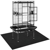 CebraBounze tapis-cage-oiseau-grande: absorption rapide et protection du sol.
