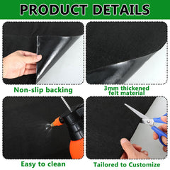 CebraBounze tapis-cage-oiseau-grande: ajustable pour cages variées.