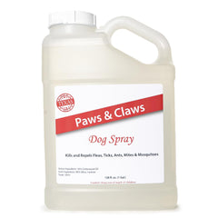 Paws and Claws: bouteille spray au cèdre prête pour animaux, protection naturelle contre puces et tiques.
