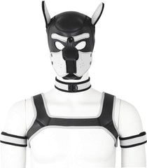 CelILucky puppy hood masque-tête, accessoire de cosplay amusant et confortable.