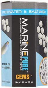 CerMedia MarinePure Gemmes : surface élevée pour une biofiltration efficace dans l'aquarium.