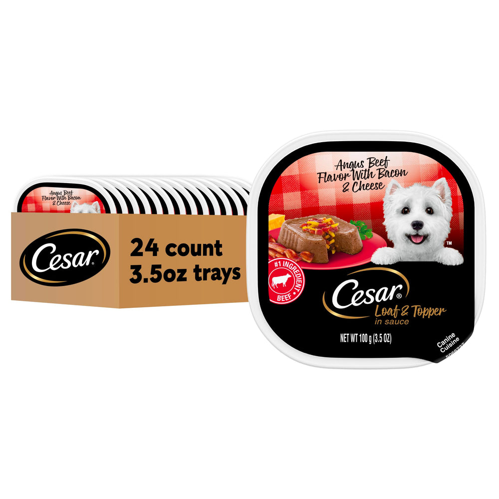 Cesar Loaf & Topper en sauce Angus boeuf bacon fromage, premier ingrédient boeuf.