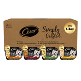 Cesar Garnitures Humides Poulet – rehausse les croquettes avec un goût savoureux.