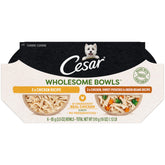 Cesar Wholesome Bowls poulet ensemble – repas savoureux et équilibré pour chiens adultes.