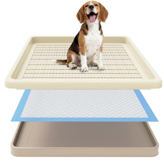 CH24Globall porte-tapis-pipi-chien-maille-deux-couches protège tapis et pattes.