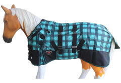 Challenger: couverture poulain avec extérieur 1200D imperméable et respirant.