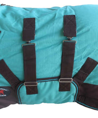 CHALLENGER matériel 1200D imperméable bleu sarcelle montre une durabilité renforcée.