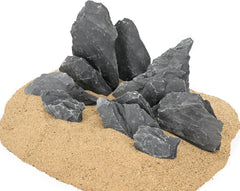 ChaoLeHo pierres d’ardoise naturelles pour terrarium, structures d’escalade sécurisées.