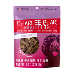 Charlee Bear Bearnola Bites pack-shot avec emballage refermable pratique.
