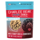 Charlee Bear Original Crunch avec foie de dinde et canneberges, goût savoureux pour le dressage.