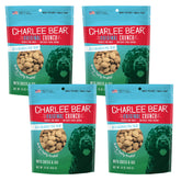 Charlee Bear Original Crunch – friandise fromage-oeuf, paquet 4oz, récompense faible calories.