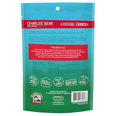 Morceaux croustillants Charlee Bear Original Crunch au fromage et œuf, récompense savoureuse.