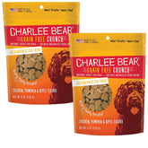 Charlee Bear paquets-2x8oz: récompenses poulet-citrouille-pomme pour entraînement.