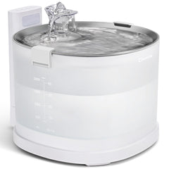 Fontaine Cheerble Elfin sans pompe, eau fraîche facilement accessible pour le chat