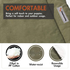 Coussin CHEERHUNTING durable avec coutures solides, longévité assurée.