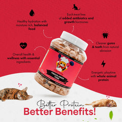 Topper croquettes chat Chef Kitty, thon unique pour rehausser le repas