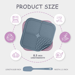 ChefAide tapis de léchage ventouses 49, fixation fiable sur surfaces lisses.