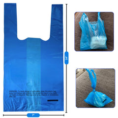 CHEFNENO sac poubelle nurserie bleus pour limiter les odeurs.