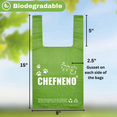 Sacs CHEFNENO fermeture par lien rapide pour ramassage facile.
