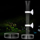 CHENGU tube d'alimentation pour crevettes en verre, 20 cm, dosage précis.