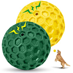 Balle siffleuse CHEODIN indestructible pour chien, jeu durable et engagement.