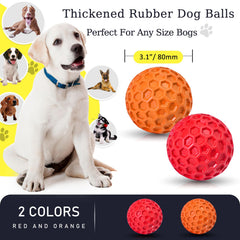 CHEODIN lot 2 balles chien siffleuses pour sessions de jeu variées