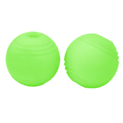 Chew King balle fetch lumineuse de 3 pouces, facilite la localisation nocturne lors du jeu.
