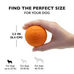 Chew King balle caoutchouc naturelle durable et sûr pour mâcher