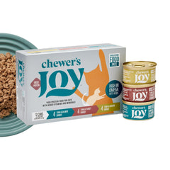 Chewer's Joy pate-thon-saumon : texture lisse pour chats difficiles