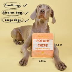CHEWFFON jouet adapté à toutes les tailles de chien et dimensions visibles.