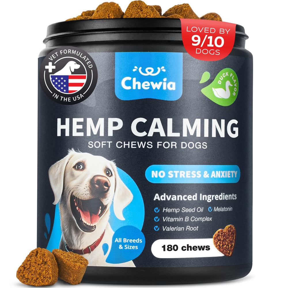 CHEWIA friables calmants, boîte-emballage: pratique pour apaiser votre chien au quotidien