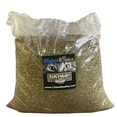 CHEWMAX herbe à chat dans sachet de 5 livres, plaisir naturel.