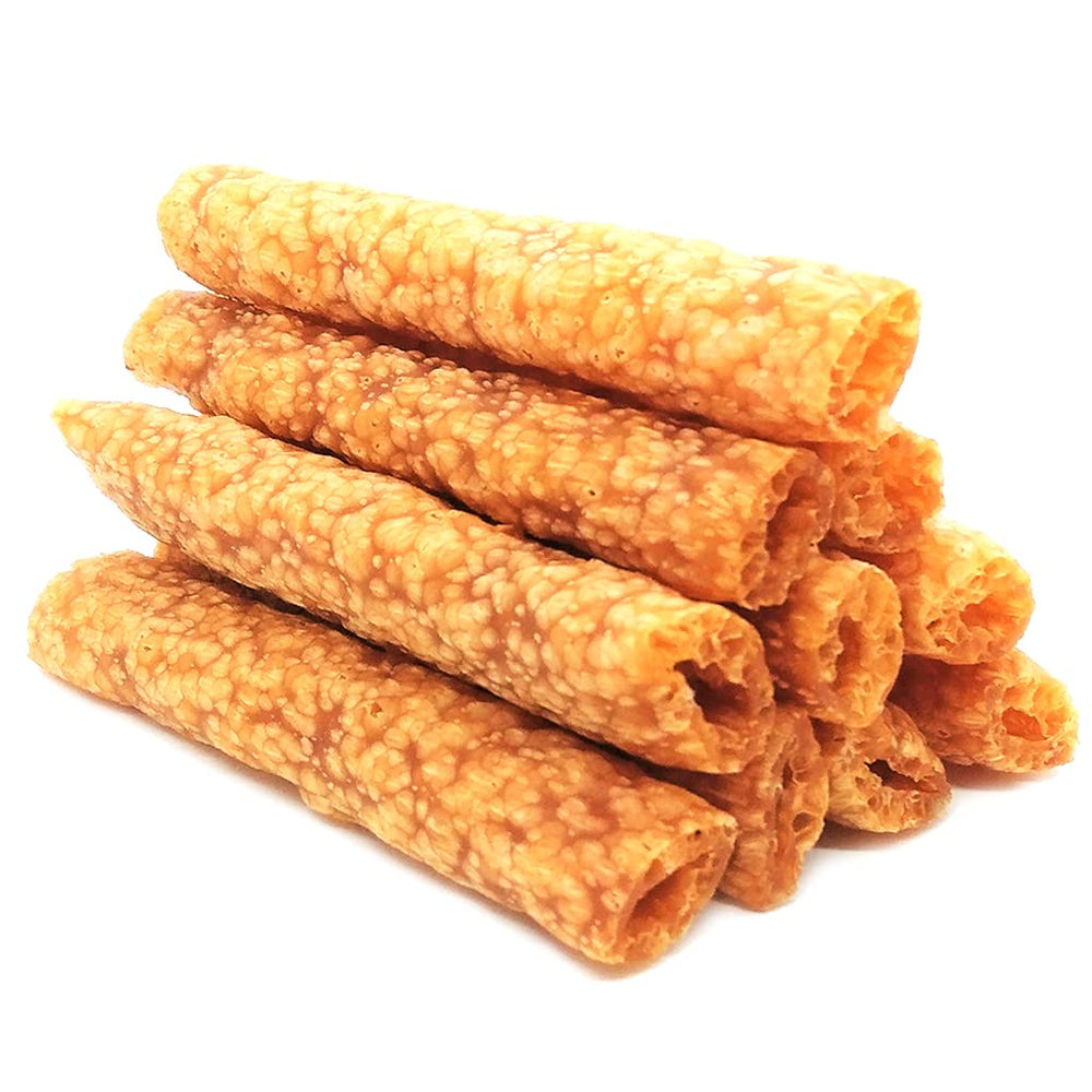 ChewRuffic baton nets poulet croquant: texture ideale pour la mastication des chiens.