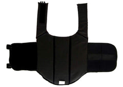 Gilet rose à fleurs ChezAbbey pour chien, visuel réfléchissant, idéal pour navigation.