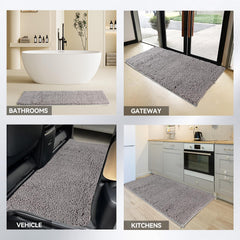 ChgLiPets tapis avec dessous antidérapant pour sécurité sur sols lisses.